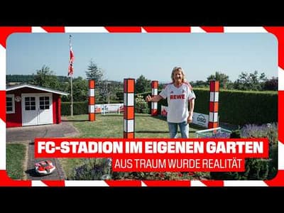 Ist er der VERRÜCKTESTE FC-Fan? 🤯| Fan Ludwig baut sich eigenes RheinEnergieSTADION | 1. FC Köln