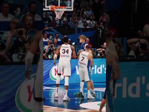 Slim Jesus in beast mode 😳 #EuroBasket