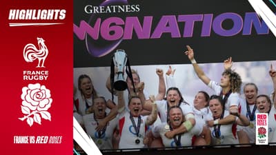 GRAND SLAM CHAMPIONS | Red Roses v France Women's Six Nations Champions