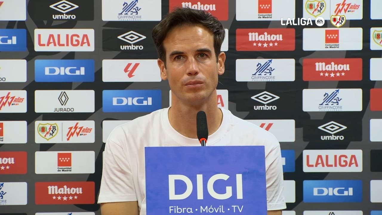 Íñigo Pérez tras el Rayo Vallecano 2 - Villarreal 0