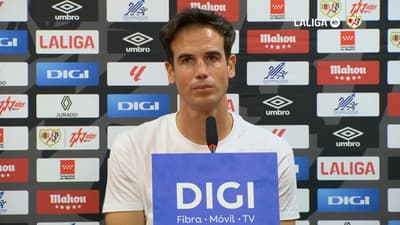 Íñigo Pérez tras el Rayo Vallecano 2 - Villarreal 0