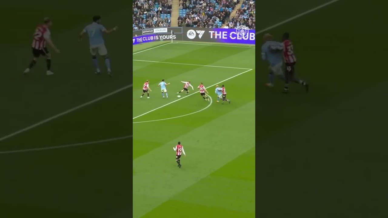 🤝 An incredible team move! 🙌 #football #goals #mancity #premierleague #shorts #shortsfeed