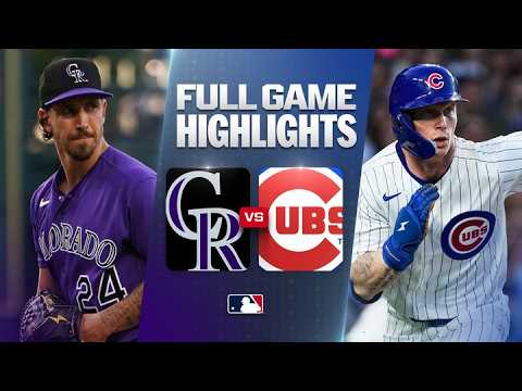 ROCKIES vs. CUBS Game Highlights (6/15/26) | MLB Highlights