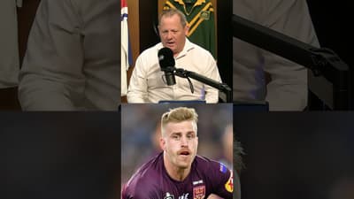 You don’t need to prepare for Origin when your name is Cameron Munster 😂 #nrl #stateoforigin