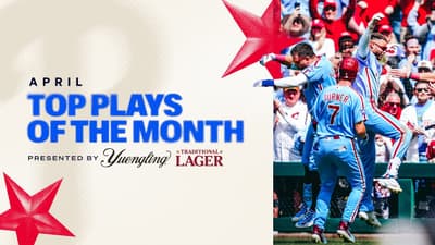 The Phillies TOP PLAYS from March/April, presented by Yuengling!