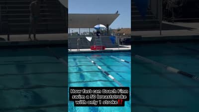 50 Breaststroke with 1 Stroke Challenge #theraceclub