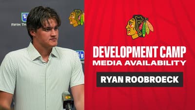 "I love it here" Ryan Roobroeck on his first day of DEV CAMP 2026 📋 | Chicago Blackhawks