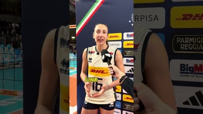 Stella Nervini post Italia 3-0 Francia #volleyinbarba #nervini #italvolley #volleyball #pallavolo