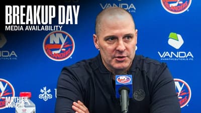 New York Islanders 25-26 Breakup Day Availabilities - Mathieu Darche