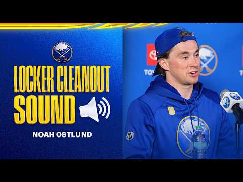 "I'll Be Fine In A Couple Weeks" | Noah Ostlund End-Of-Season Injury Update | Buffalo Sabres