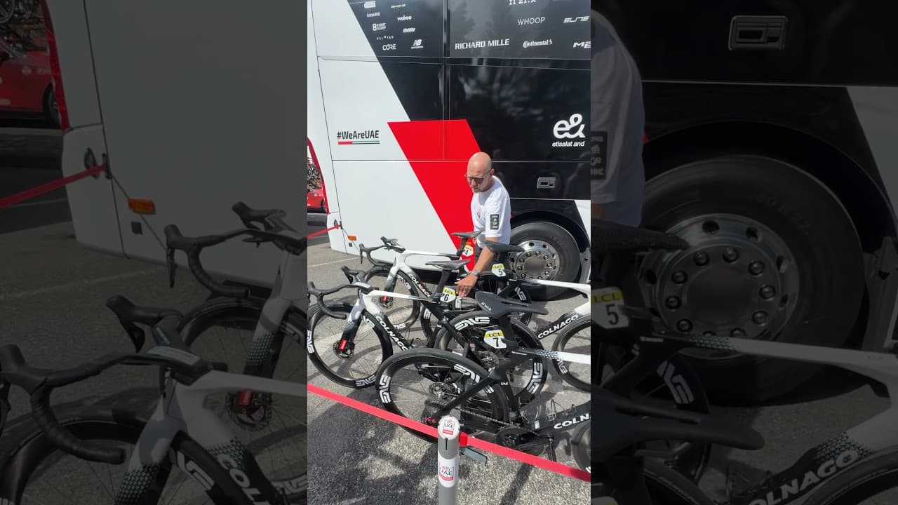 High Tech Tyre Pressure Monitor At UAE