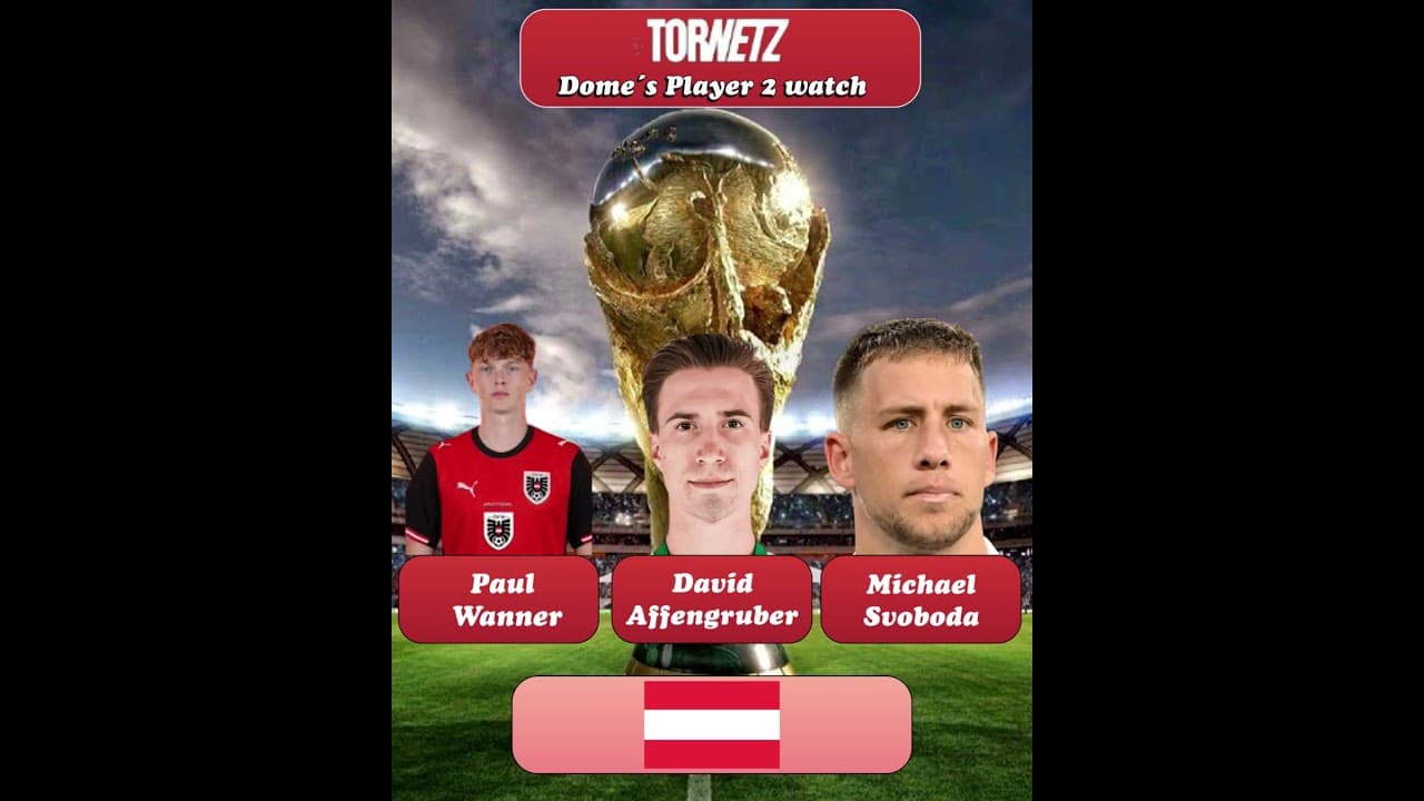 Das TorNetz WM-Tagebuch: Dome´s Player 2 Watch (Gruppe J) #wm2026