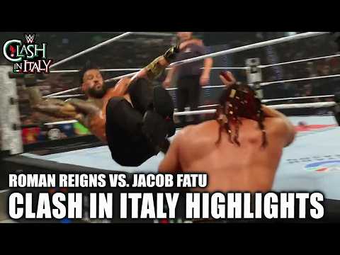 World Heavyweight Championship 🏆 Roman Reigns vs. Jacob Fatu | Clash in Italy | WWE on ESPN