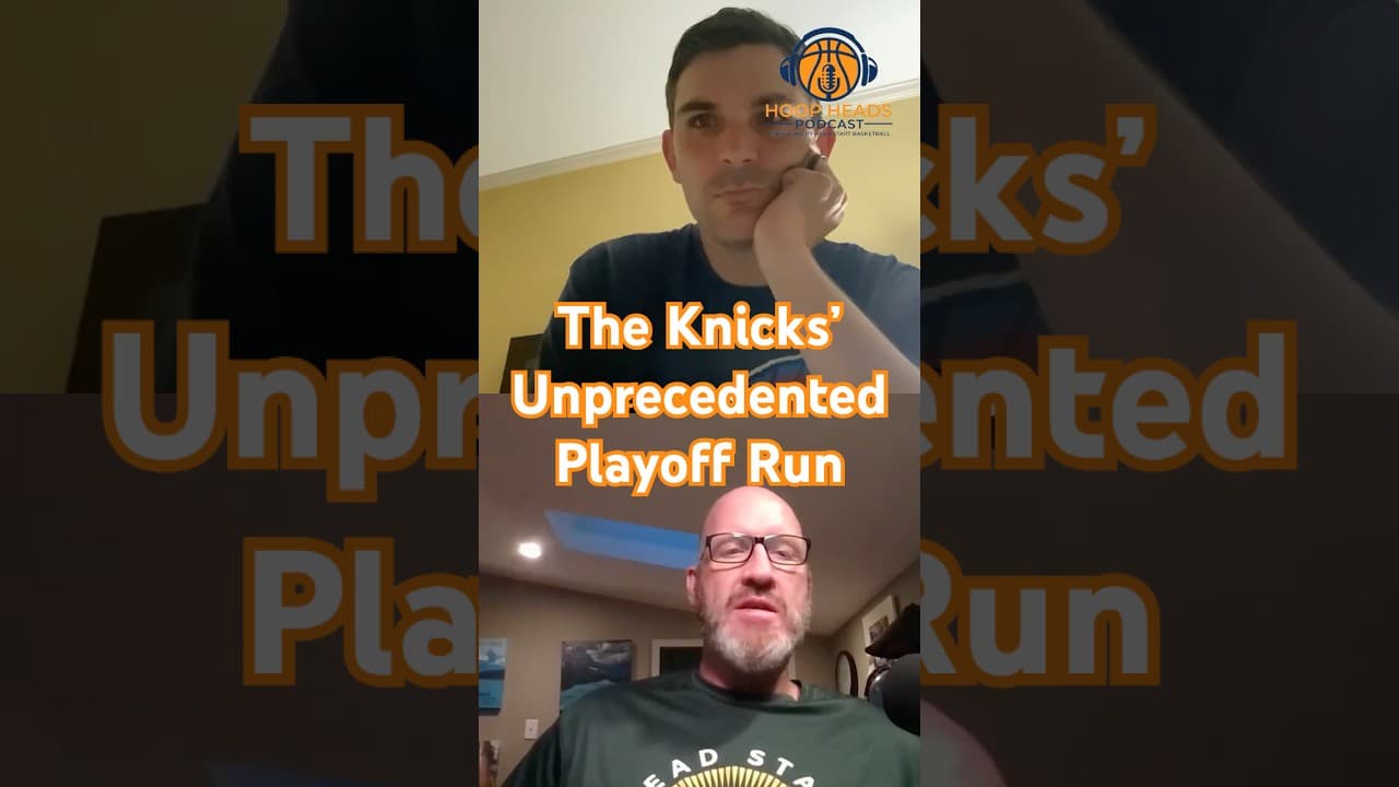 The Knicks' Unprecedented Playoff Run #podcast #nba