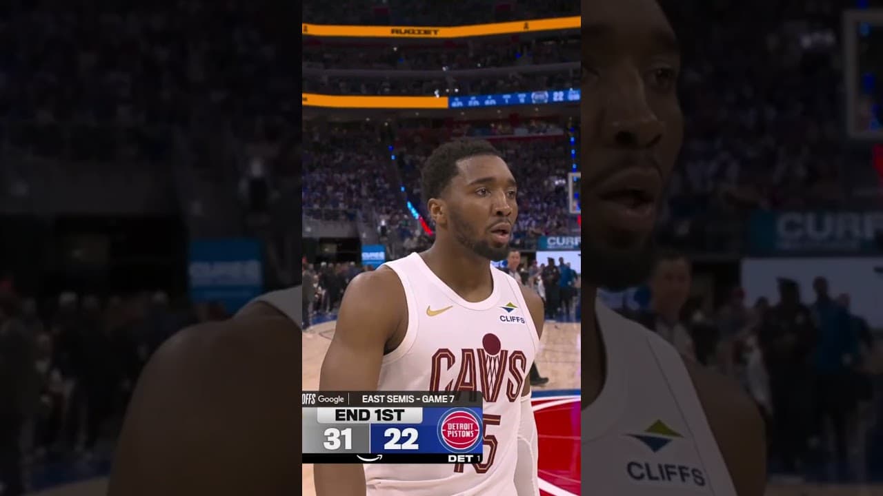 🎥 CLE @ DET, G7: GAME HIGHLIGHTS & RECAP. #LetEmKnow #Cavs #NBA #Shorts