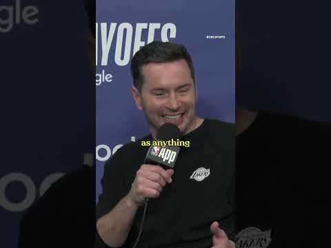 Lakers coach JJ Redick expounded on the emotions of the season coming to an end #lakers