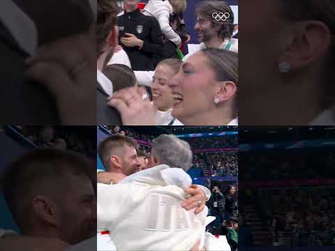A heartwarming look at the Italian team that supports Matteo Rizzo so passionately. 🇮🇹⛸️