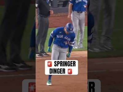 George Springer’s 1,501st hit is a SPRINGER DINGER 💪 #BlueJays