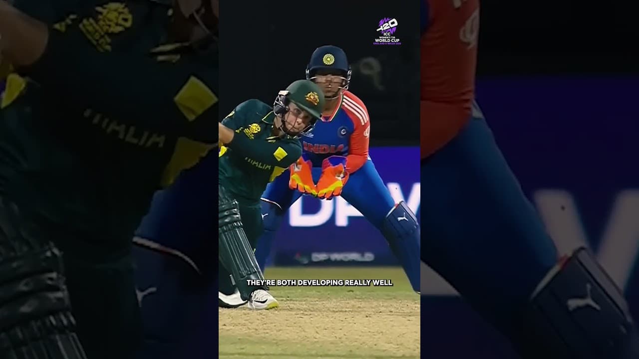 Grace Harris wants Phoebe Litchfield and Georgia Voll to back themselves at the #T20WorldCup 🤝