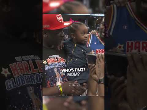 This surprise is incredible ❤️ (via @harlemglobetrotters/TT)