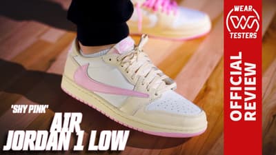 Air Jordan 1 Low OG SP Shy Pink Travis Scott