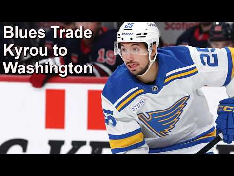 Blues Trade Kyrou to Capitals for McMichael, the #16 Pick and Gastrin