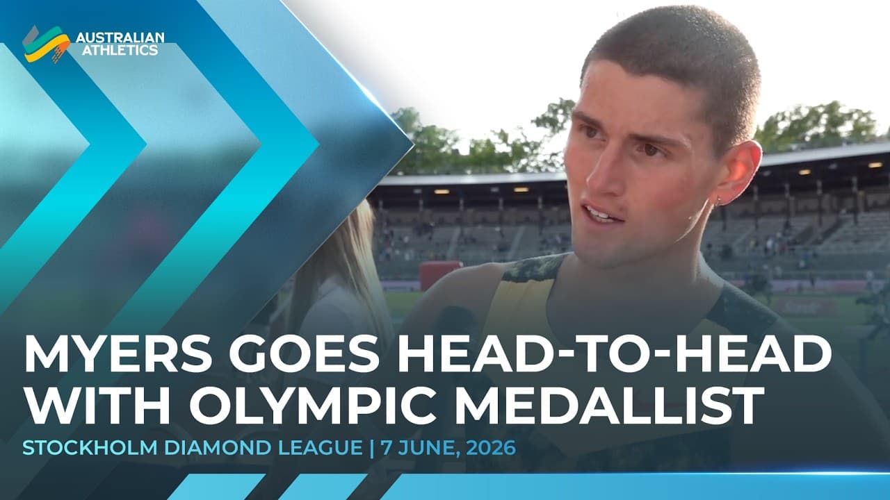 Cameron Myers edges out in Stockholm 1500m thriller | 2026 Stockholm Diamond League