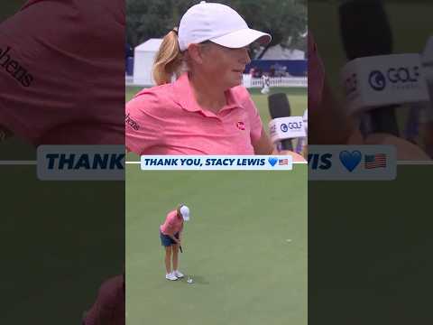 Stacy Lewis bids farewell to LPGA Tour as she looks forward to the future and growing her family🥹🙌