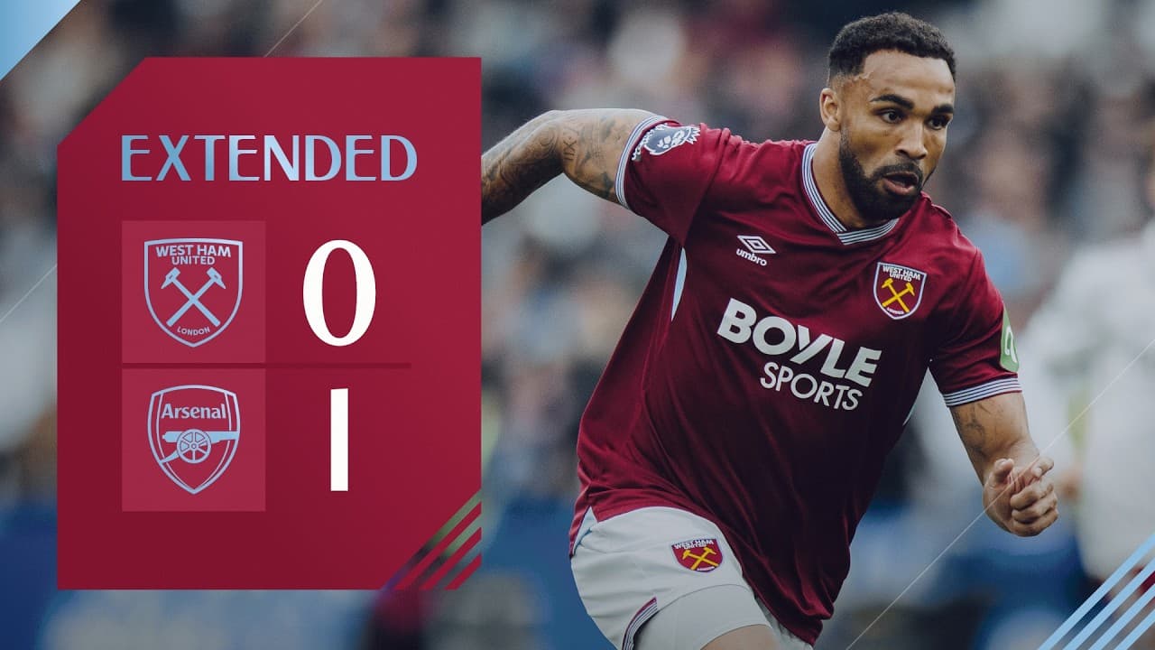West Ham 0-1 Arsenal | Premier League Extended Highlights