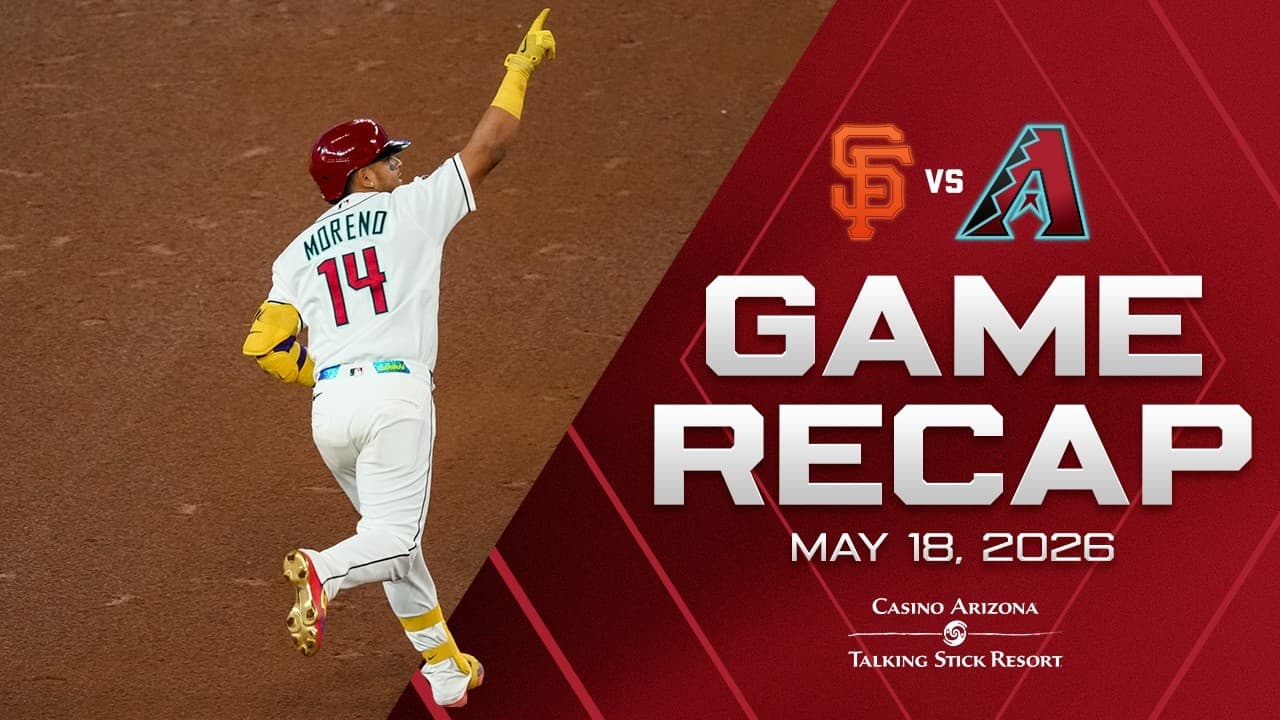 Giants vs. D-backs Game Highlights (5/18/26) | MLB Highlights