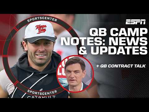QB Camp Notes 📝 Caleb Williams, Fernando Mendoza, Bo Nix & Michael Penix Jr. | SportsCenter