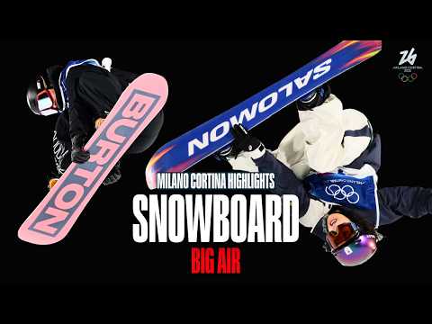 Women's Snowboard Big Air Tricks, but they keep getting more impressive! 🏂 #MilanoCortina2026