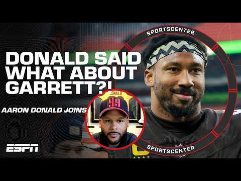 Aaron Donald says WHO is his favorite defensive player?! 👀 | SportsCenter