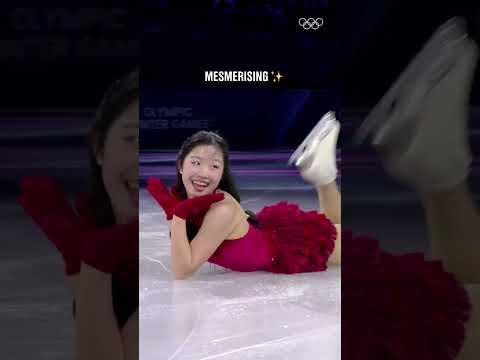Moving with grace! 💫 Nakai Ami with an elegant performance at #MilanoCortina ⛸️#Olympics