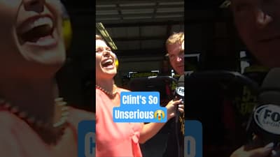 Why is Clint Bowyer so funny 😂😭