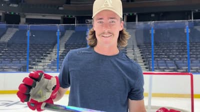 Shooting in an EMPTY NHL Arena 😮‍💨🏒