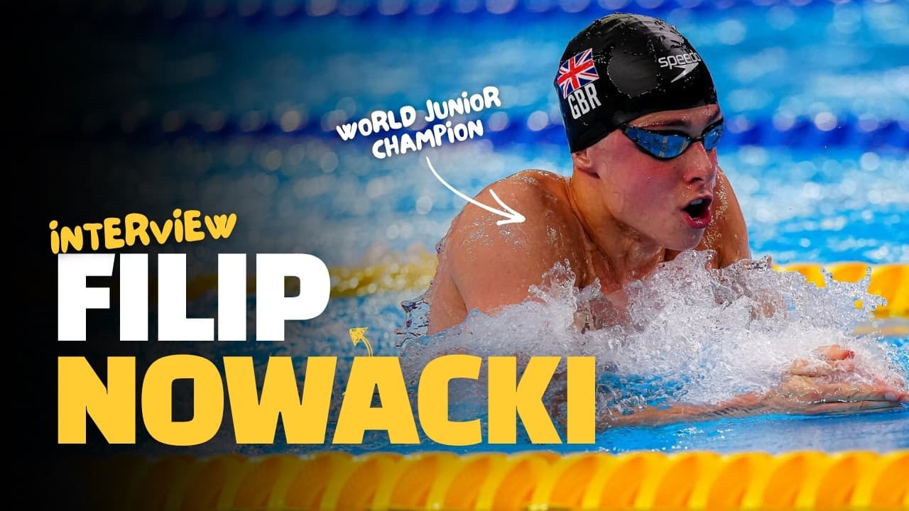 FILIP NOWACKI talks swimming in Jersey, AP Race and Adam Peaty, + Glasgow 2026