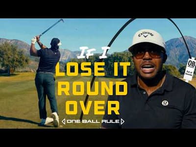 One Ball Rule Ep 1 | Can I play Angeles National Golf Club without losing a ball?
