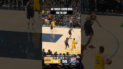 10000 IQ play from Austin and LeBron #lakers #NBAPlayoffs