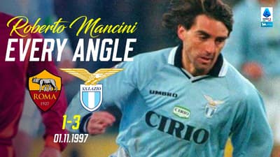 🔃 EVERY ANGLE - IL GOL DI MANCINI CONTRO LA ROMA