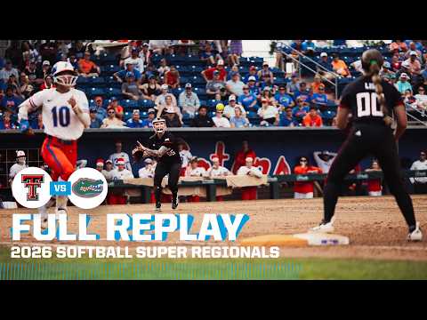 Texas Tech vs. Florida: 2026 NCAA softball super regionals Game 3  | FULL REPLAY