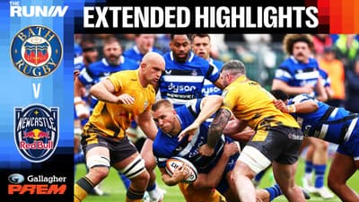 Bath Rugby v Newcastle Red Bulls | EXTENDED HIGHLIGHTS | Gallagher PREM 25/26 | Round 16