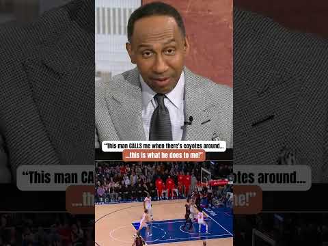 Stephen A., what are you talking about? 😅