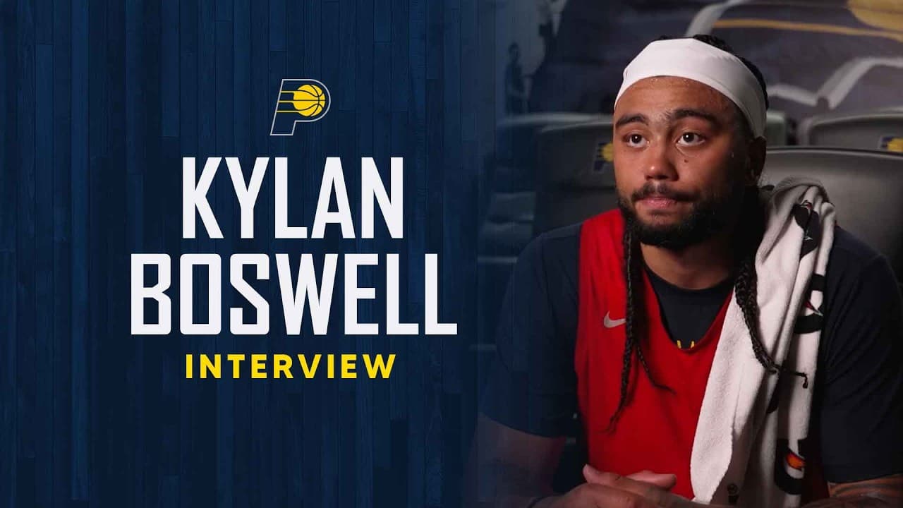 Kylan Boswell 1-on-1 Interview | Indiana Pacers Prospect Workouts