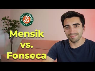 Mensik vs. Fonseca Roland Garros 2026 QF | Post-Match