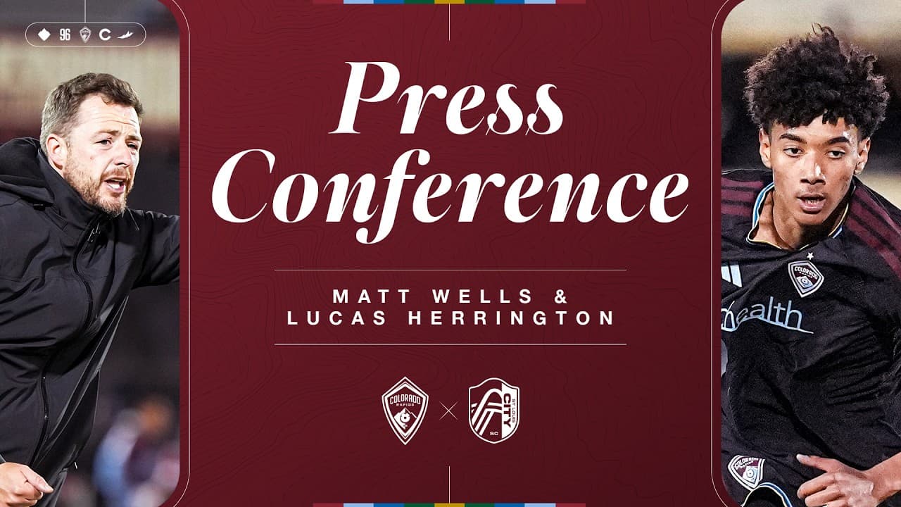 Postgame Press Conference: Colorado Rapids vs St. Louis City SC