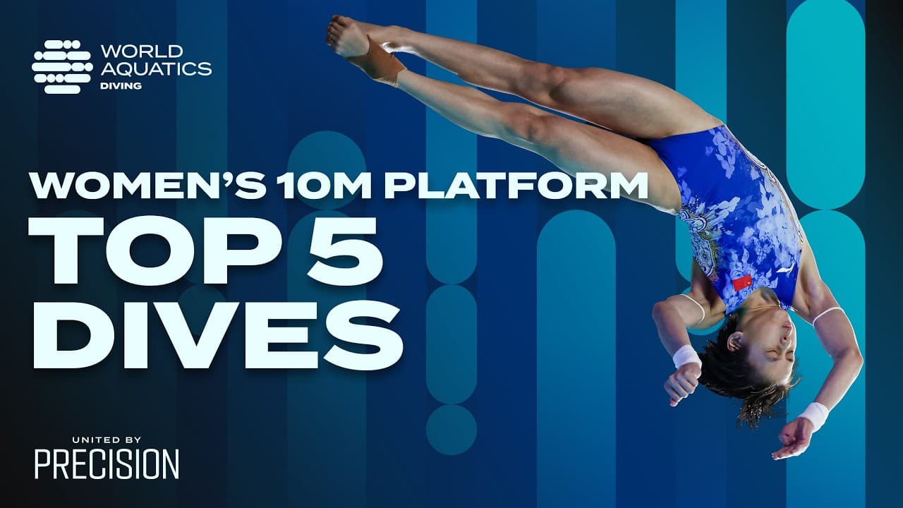Top 5 Dives of the World Cup season 💧 | Women's 10m Platform | Diving World Cup 2026
