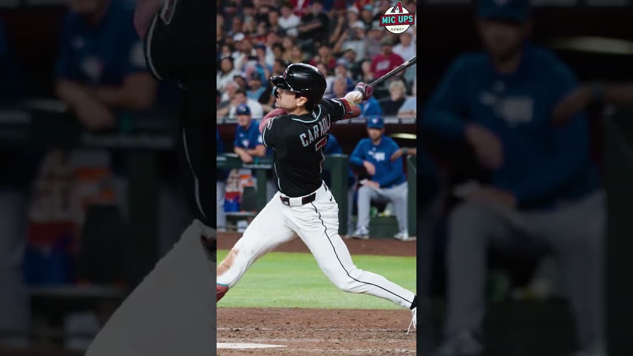 Just E-Rod casually calling Corbin's home run #micup #baseball