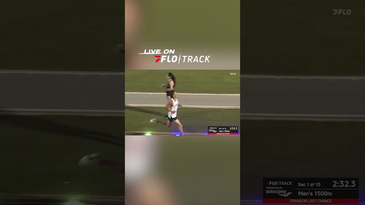 POV: You're En Route To The Fastest NCAA D1 & D2 1500m Races EVER 🤯