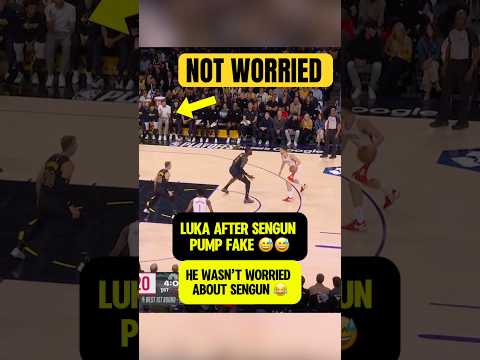 Luka after Sengun pump fake 😅😅